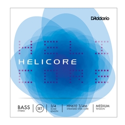 D'Addario Helicore Orchestra Bass String Set (Packaged)