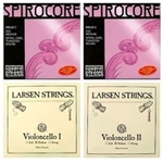 Larsen A&D Spirocore Chrome G&C Cello Set