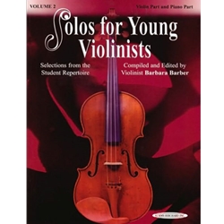 Barber Solos For Young Violinists Vol 2