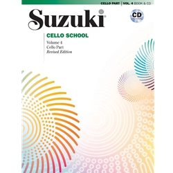 Suzuki Cello Book 4 With Cd