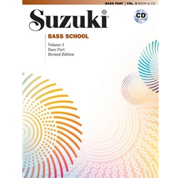 Suzuki Bass Book 3 With cd