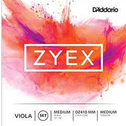 D'Addario Zyex Viola String Set